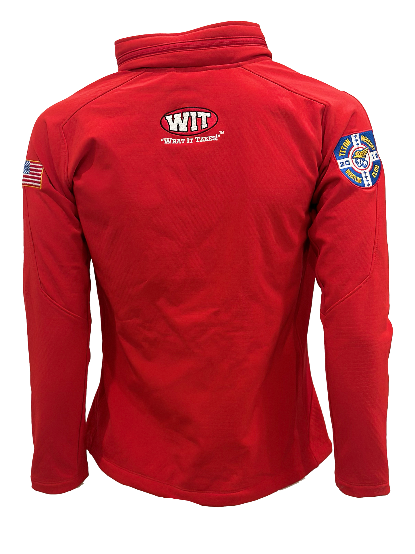 Red Nike 2015 TMWC National Champions Jacket