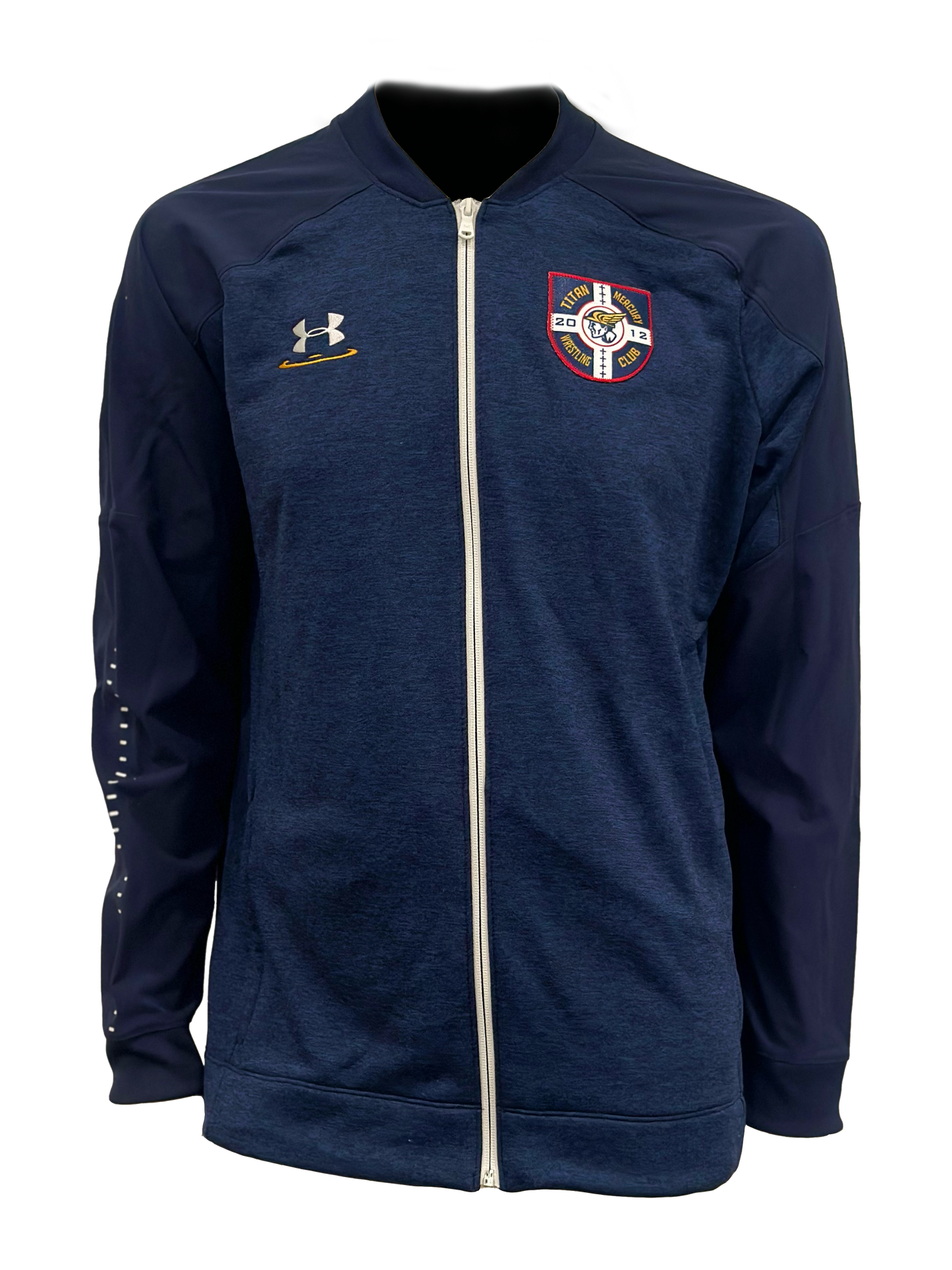 Navy UA Raglan Crest Jacket