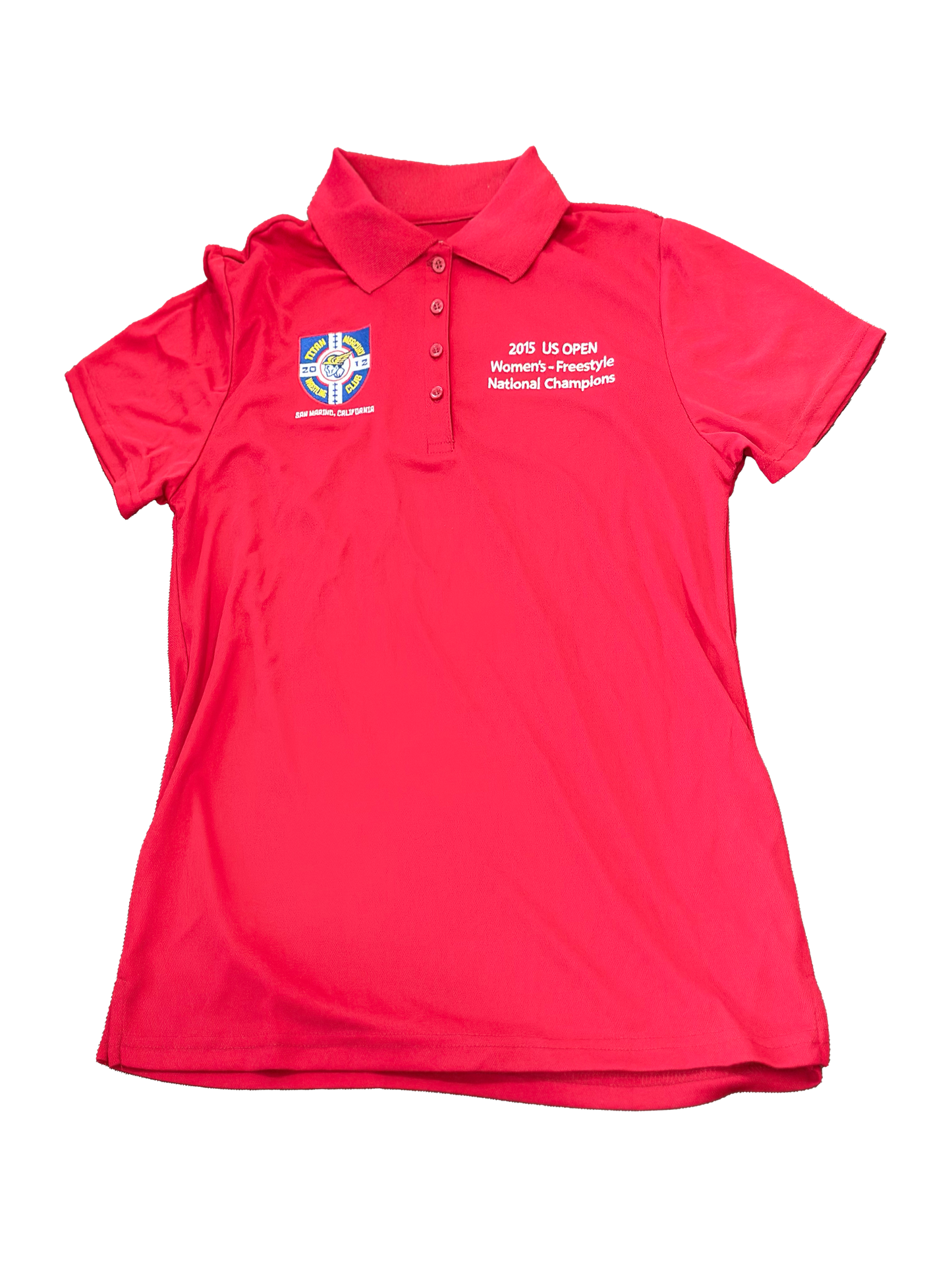 Red 2015 TMWC Women's National Champions Shirt