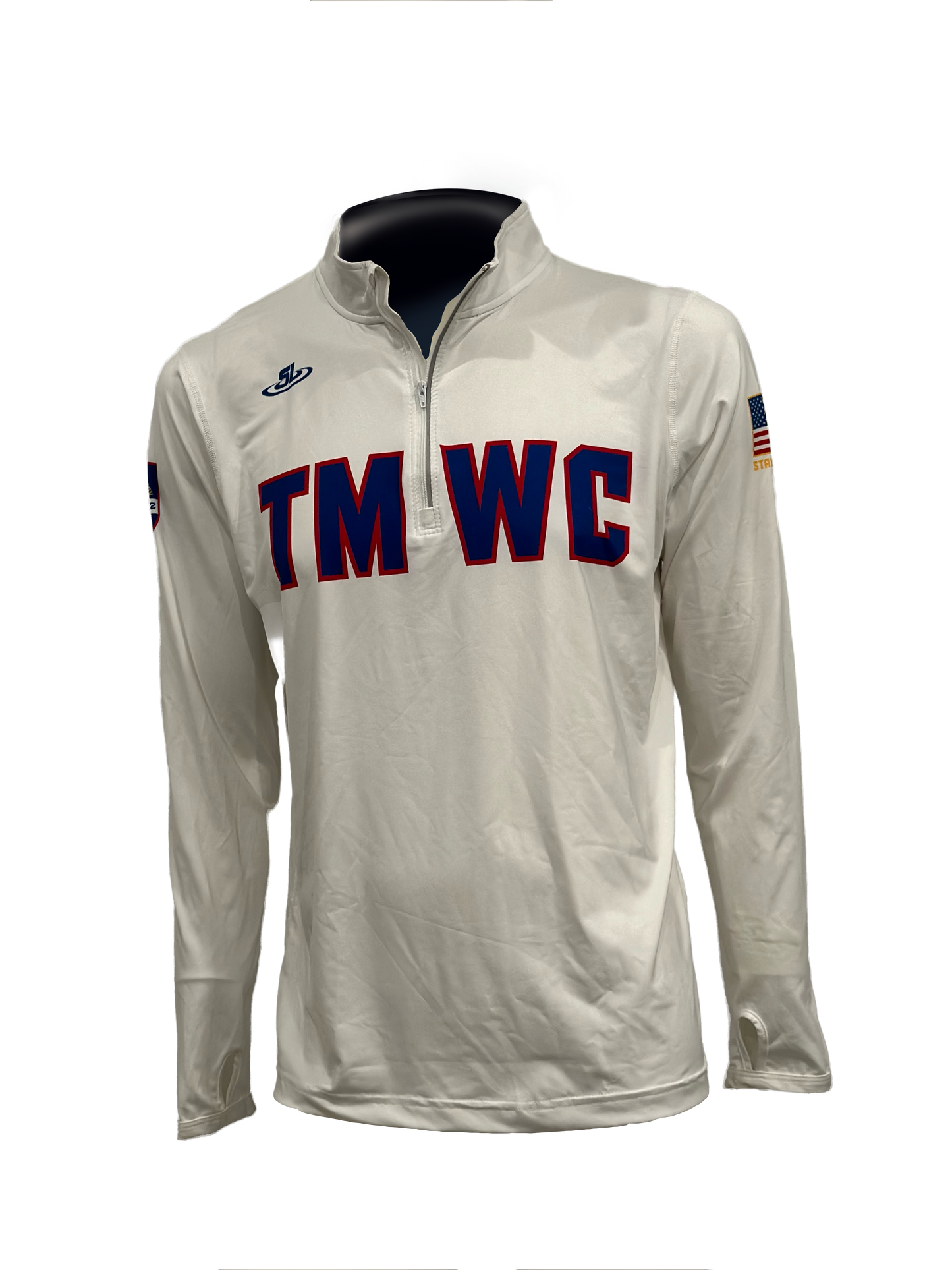 Red, White and Blue Scraplife TMWC Sublimated 1/4 Zip