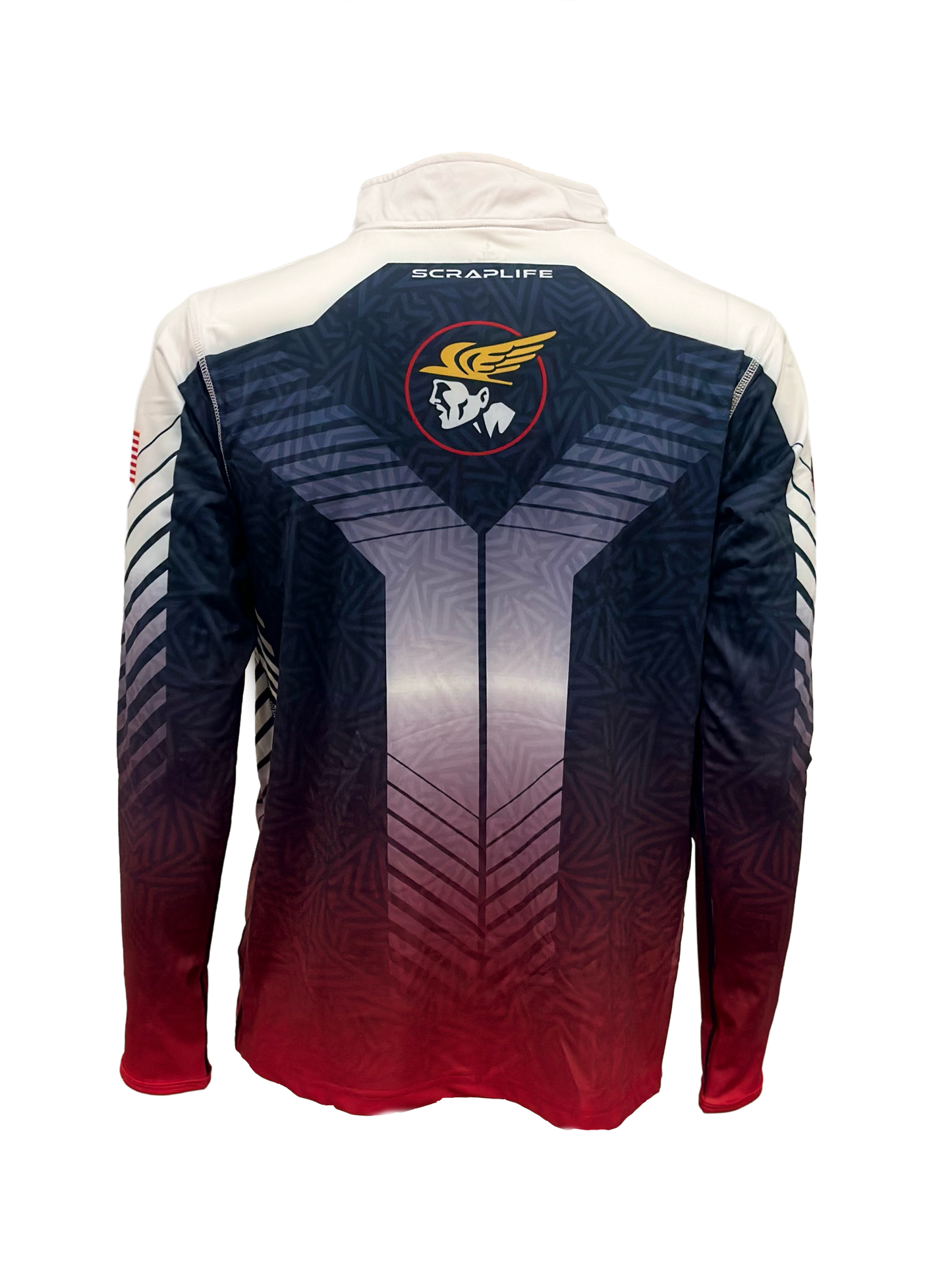 Navy and White Stars  Scraplife TMWC Sublimated 1/4 Zip