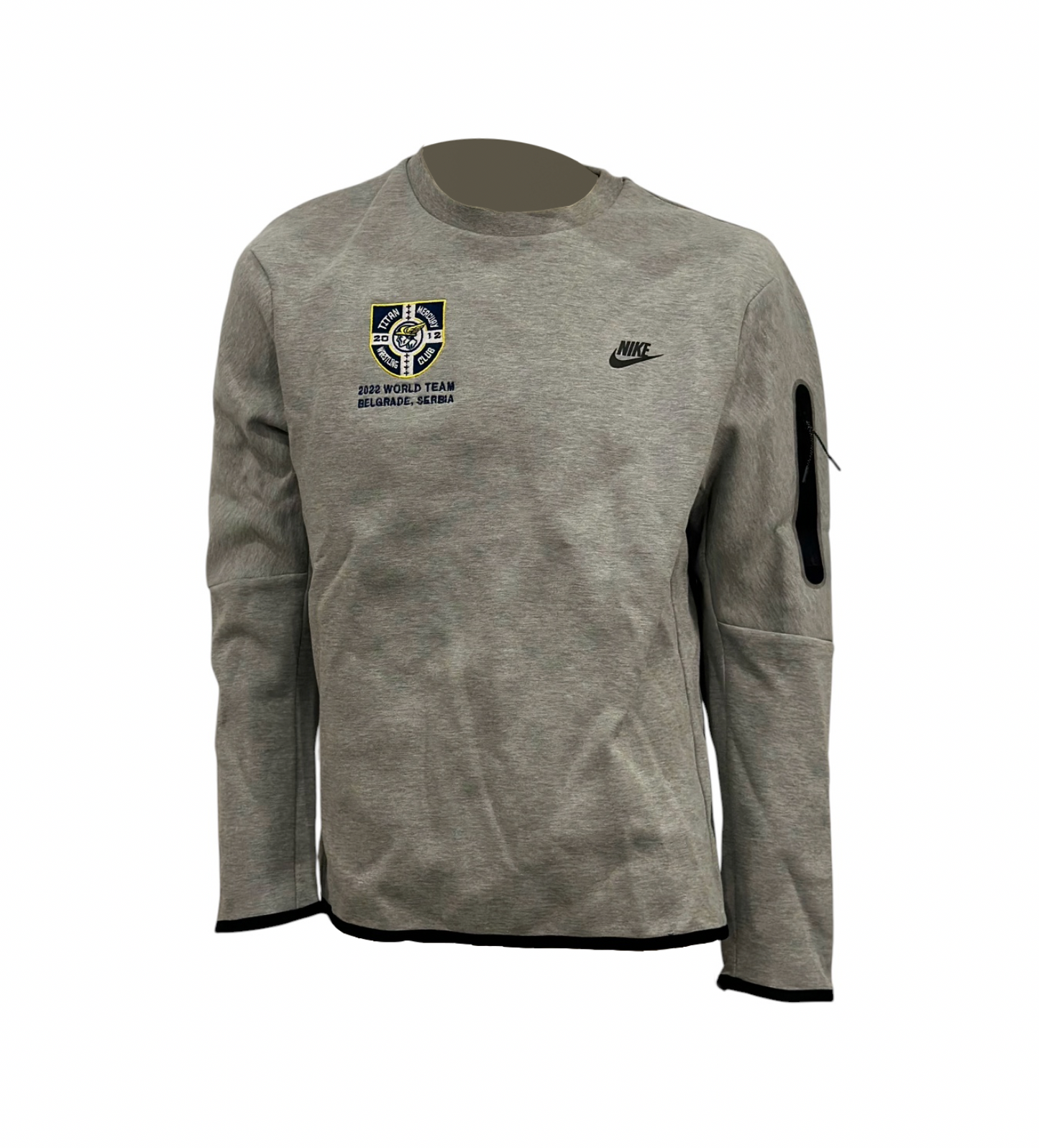 Grey Nike 2022 World Team Crew Neck
