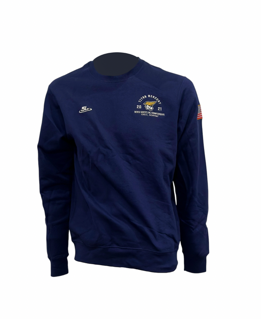 Navy Scraplife 2021 World Team Crew Neck