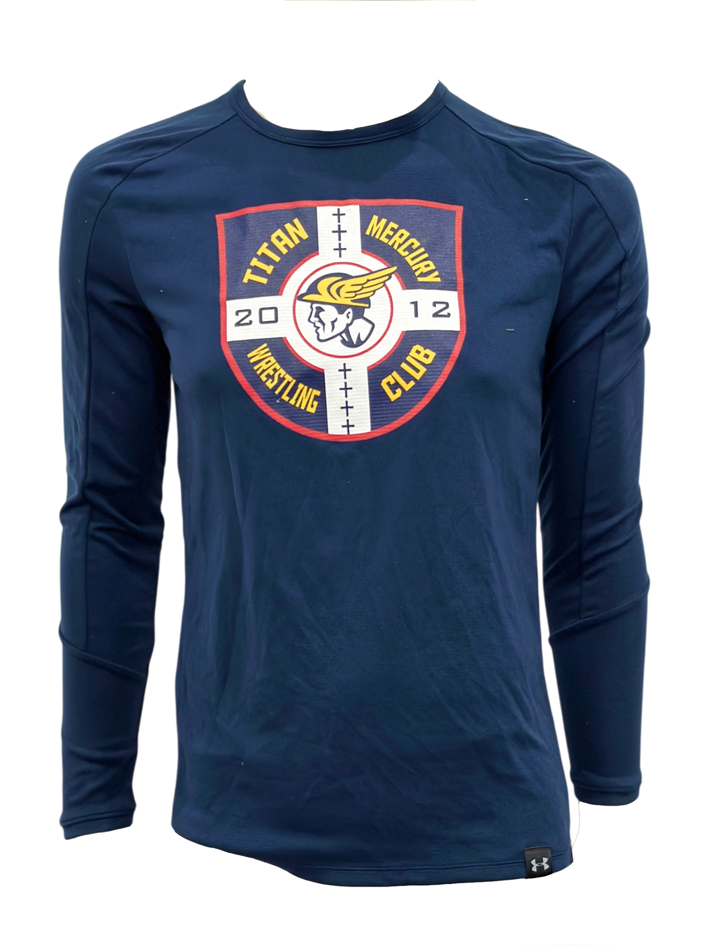 Blue TMWC Crest Long Sleeve Shirt