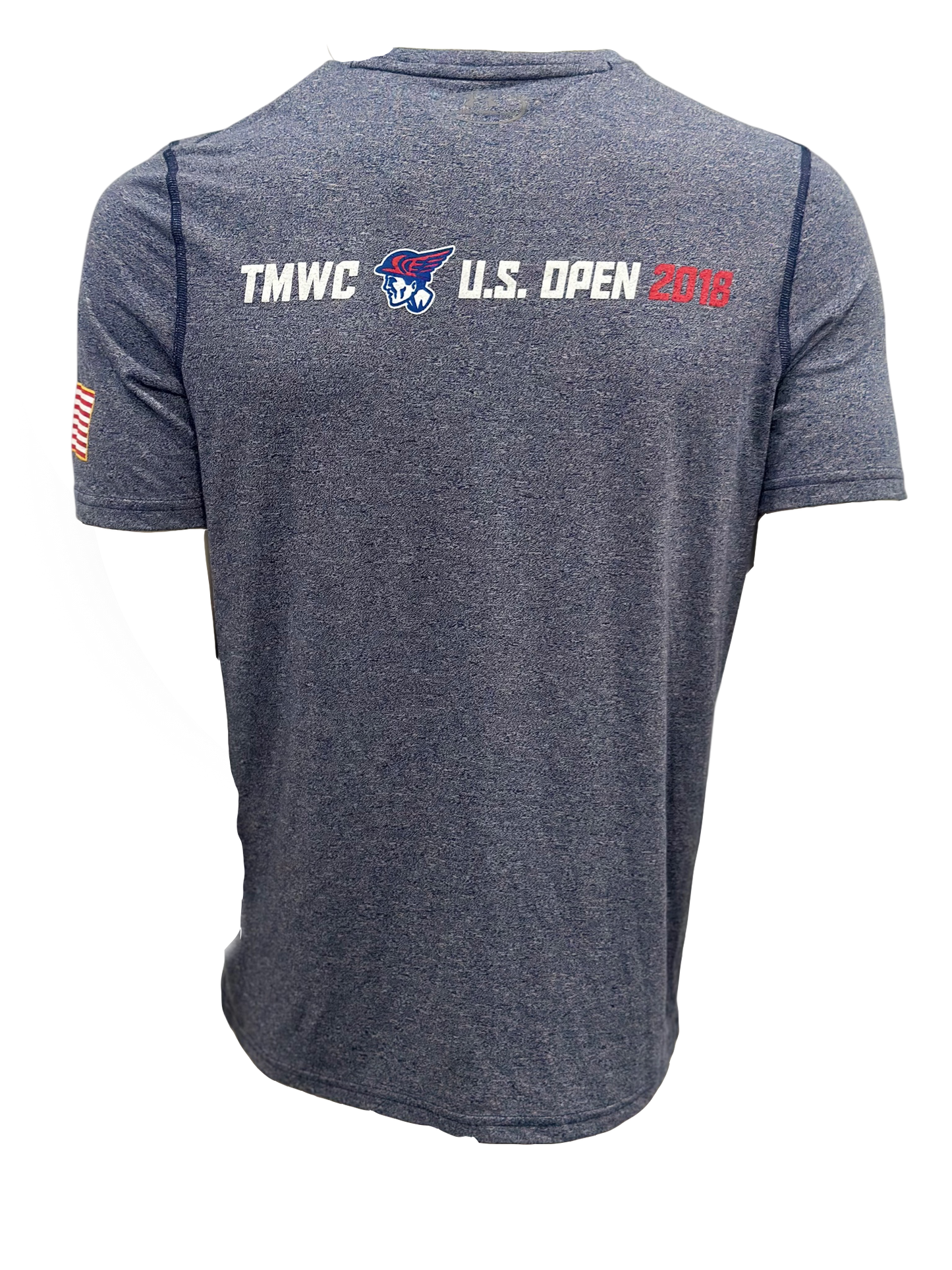 Grey SL Three Head Red, White, Blue Tee