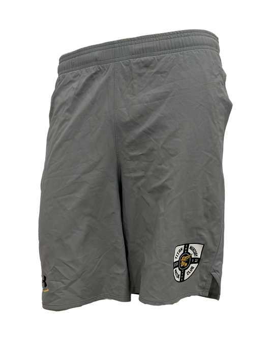 Grey UA Shorts w Pocket