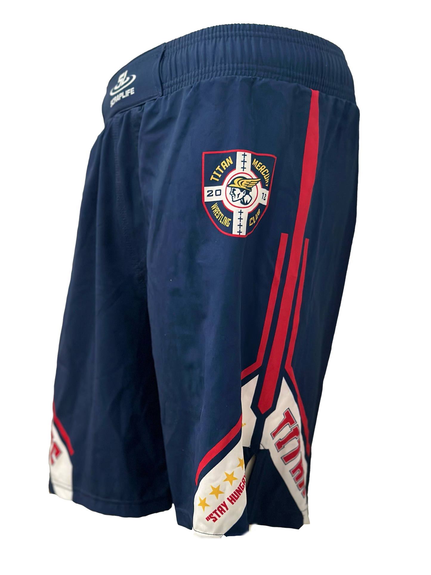 Navy Scraplife Board Shorts