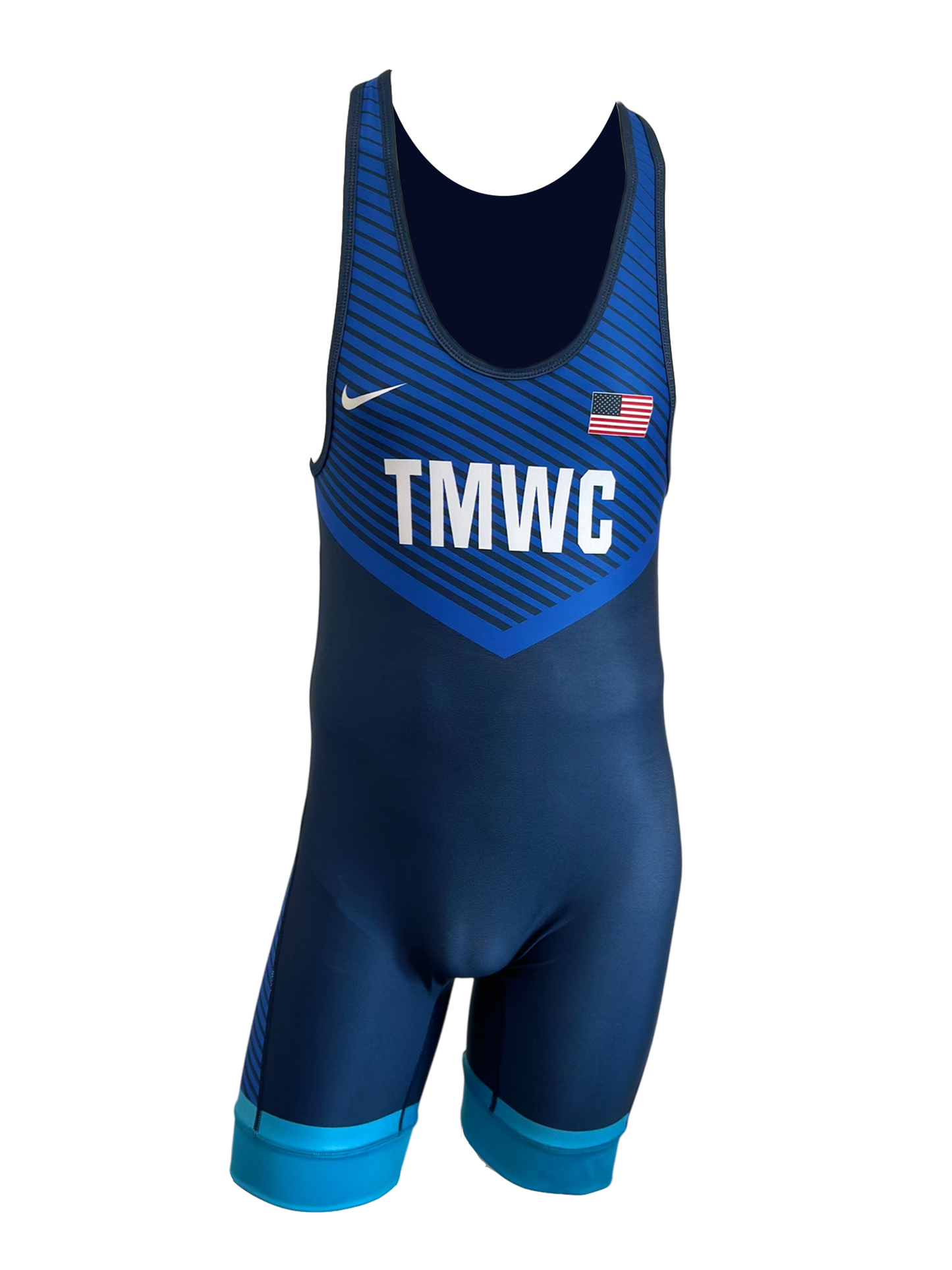 Nike Blue Chevron Singlet