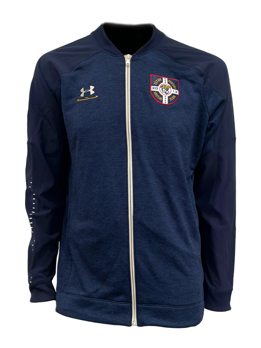 Navy UA Raglan Crest Jacket
