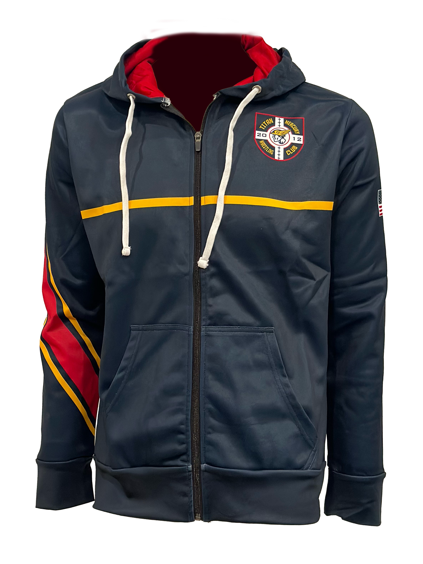 Navy Scraplife Full  Zip Tacket