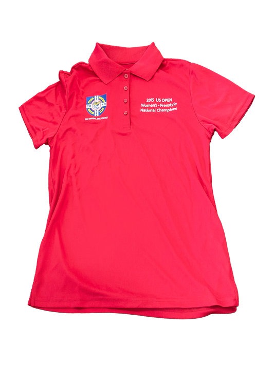 Red 2015 TMWC Women's National Champions Shirt