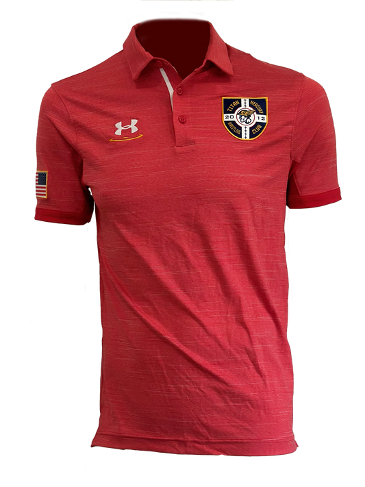 UA Red TMWC Crest Polo