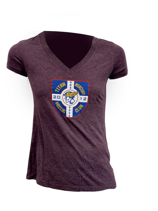 Violet Women's TMWC Crest Tee