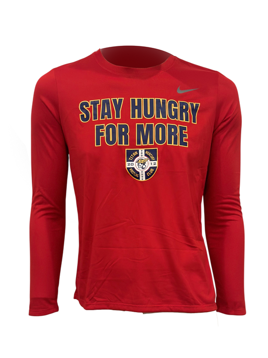 Nike Red TMWC STAY HUNGRY FOR MORE Shirt