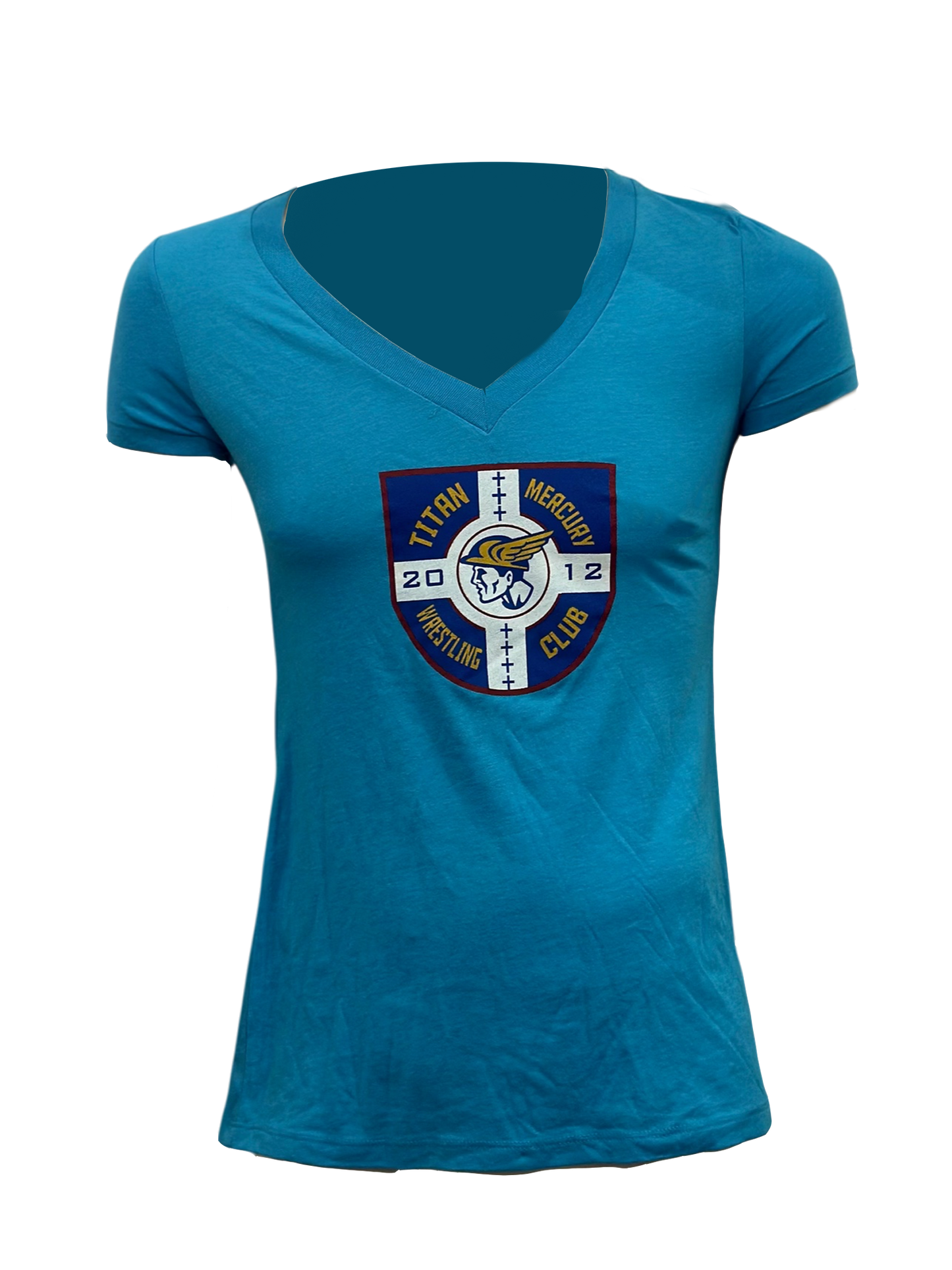 Turquoise Women's TMWC Crest Tee