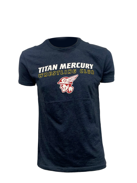 Navy SL White Mercury Head Tee