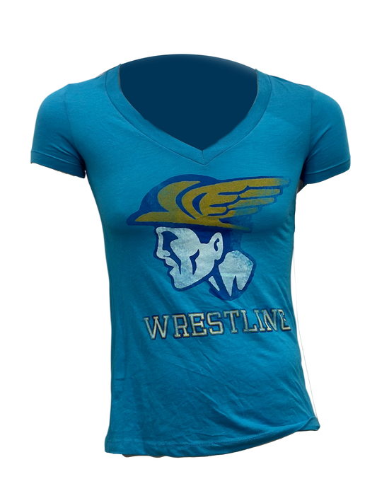 Turquoise Women's Mercury Head Tee