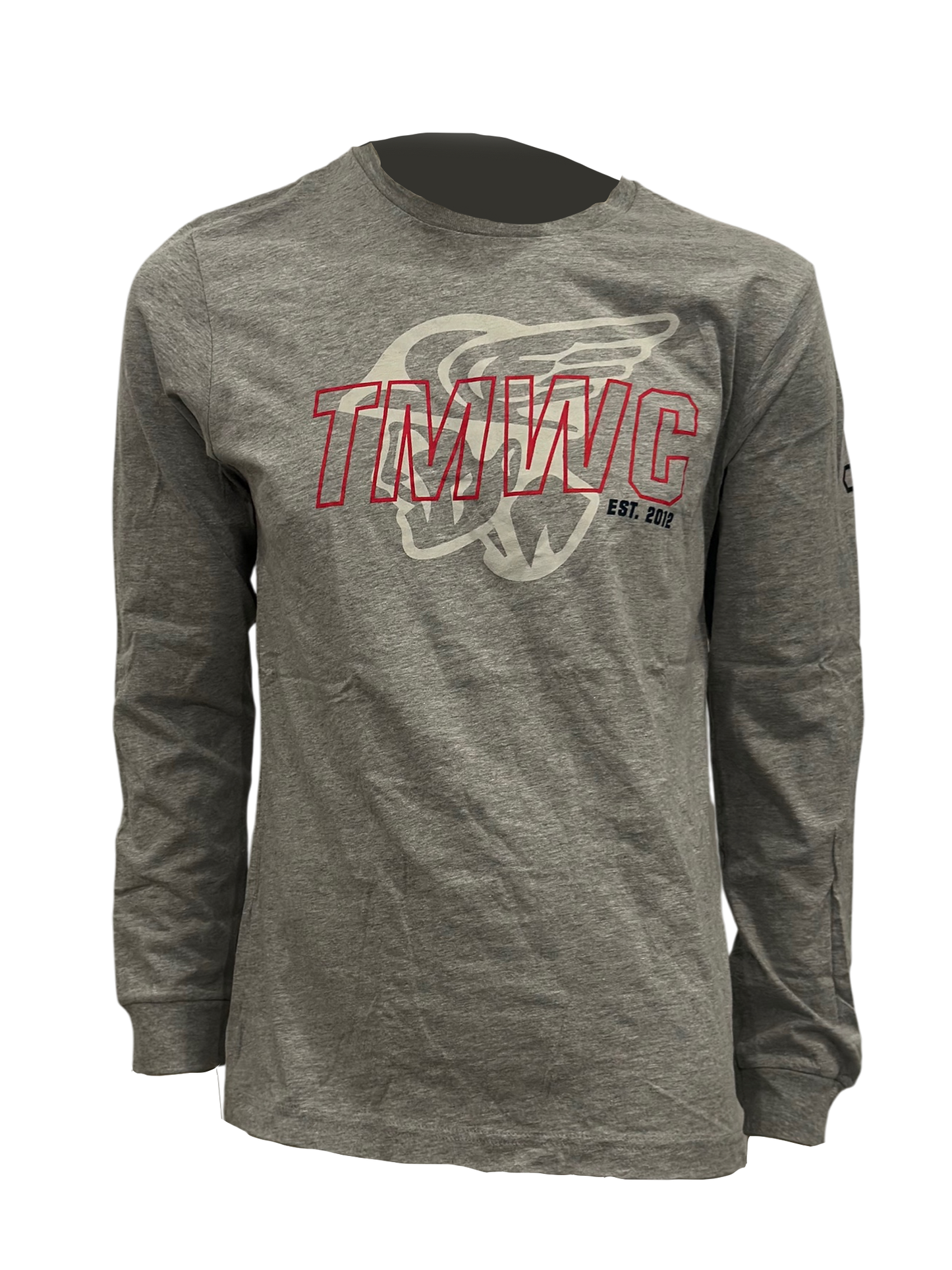 Grey Rudis Long Sleeve Collegiate Tee