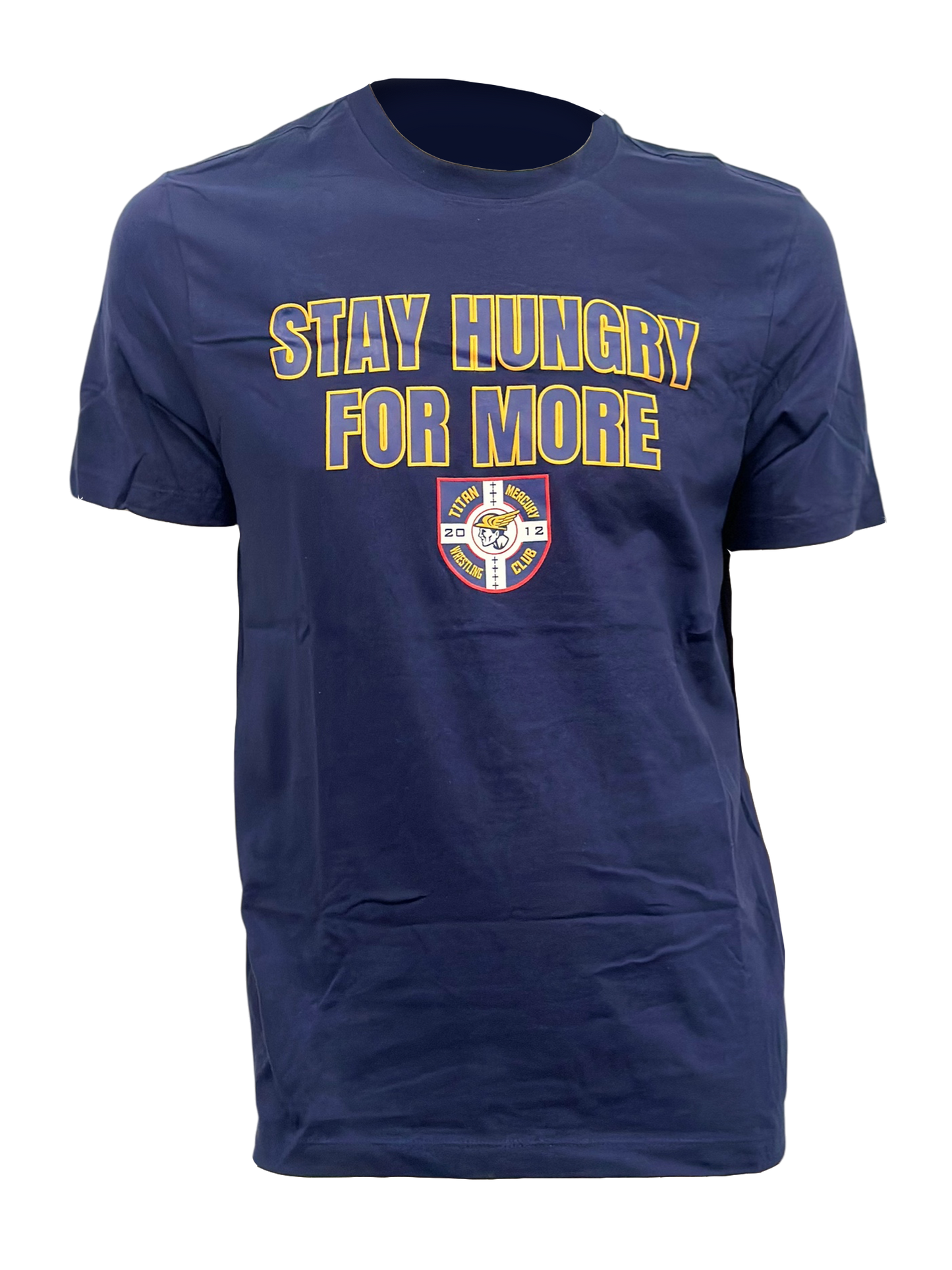 Nike Blue TMWC STAY HUNGRY FOR MORE Shirt