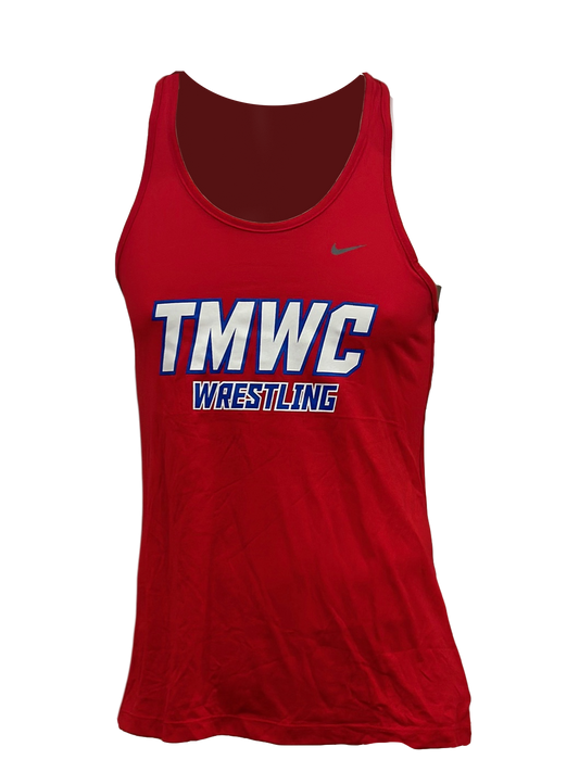 Red Nike TMWC Tank