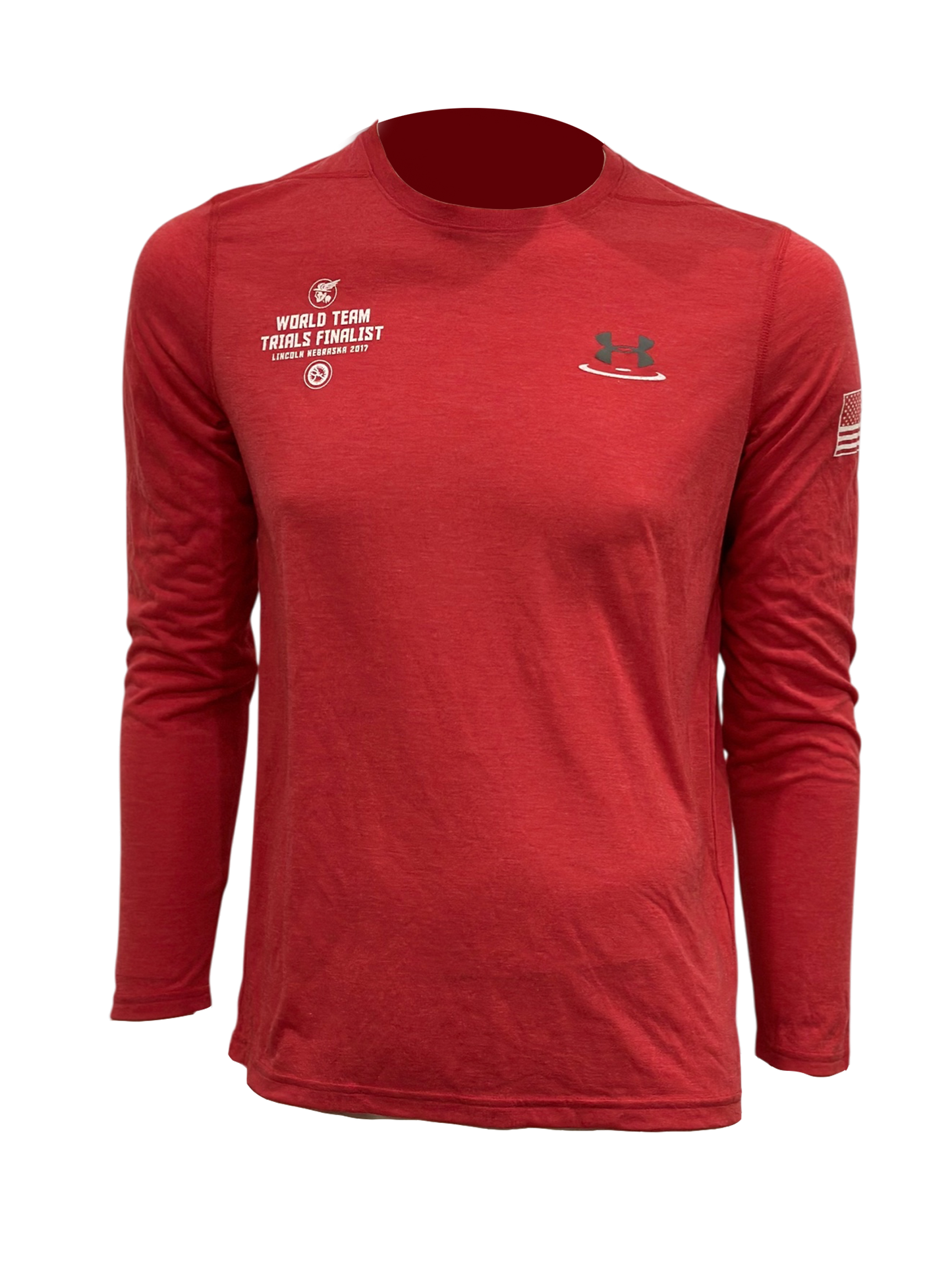 Red SL World Team Finalist Long Sleeve  Tee