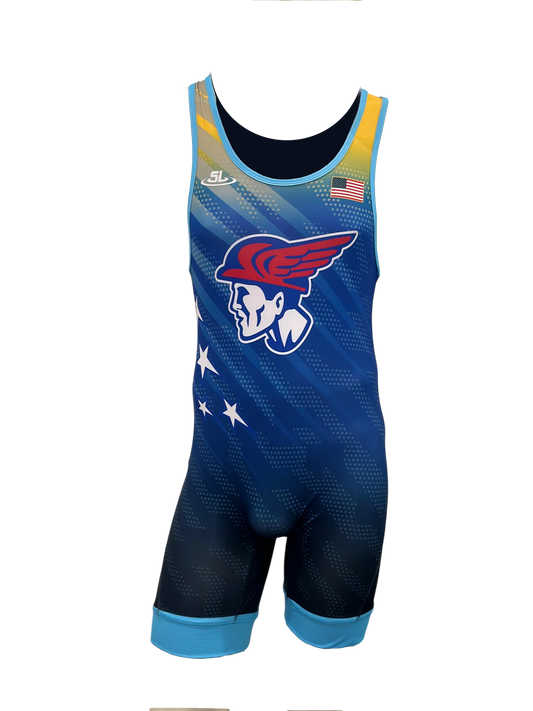 SL Blue Olympic Trials  Singlet