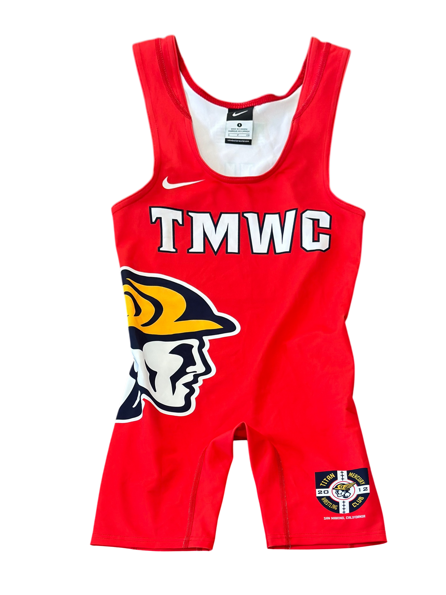 Nike Red TMWC and Side Mercury Head Singlet