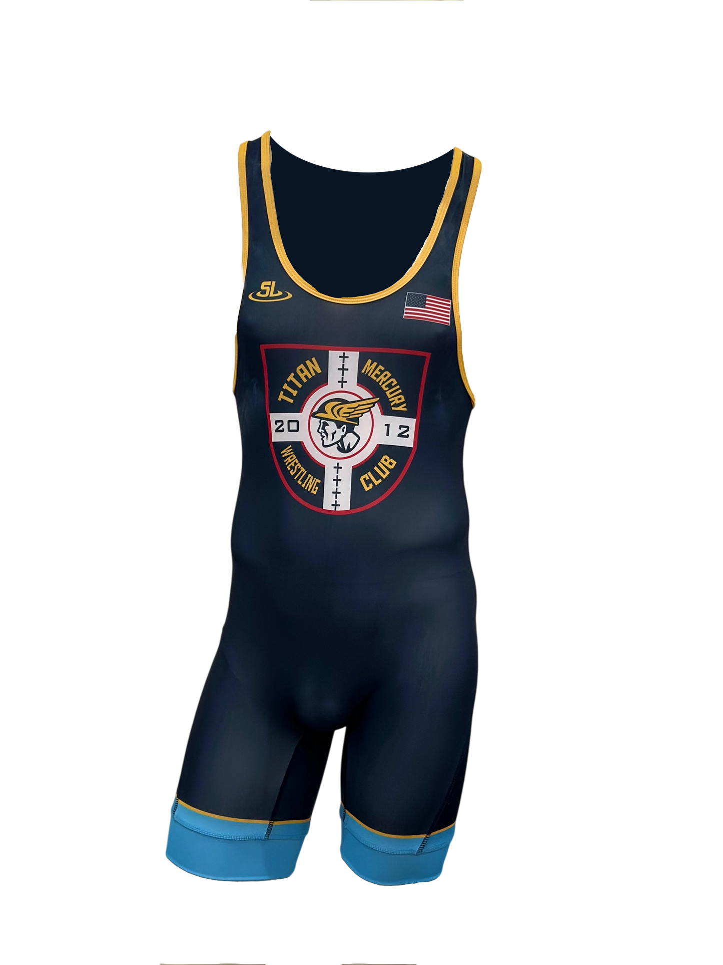 SL Blue Crest Singlet