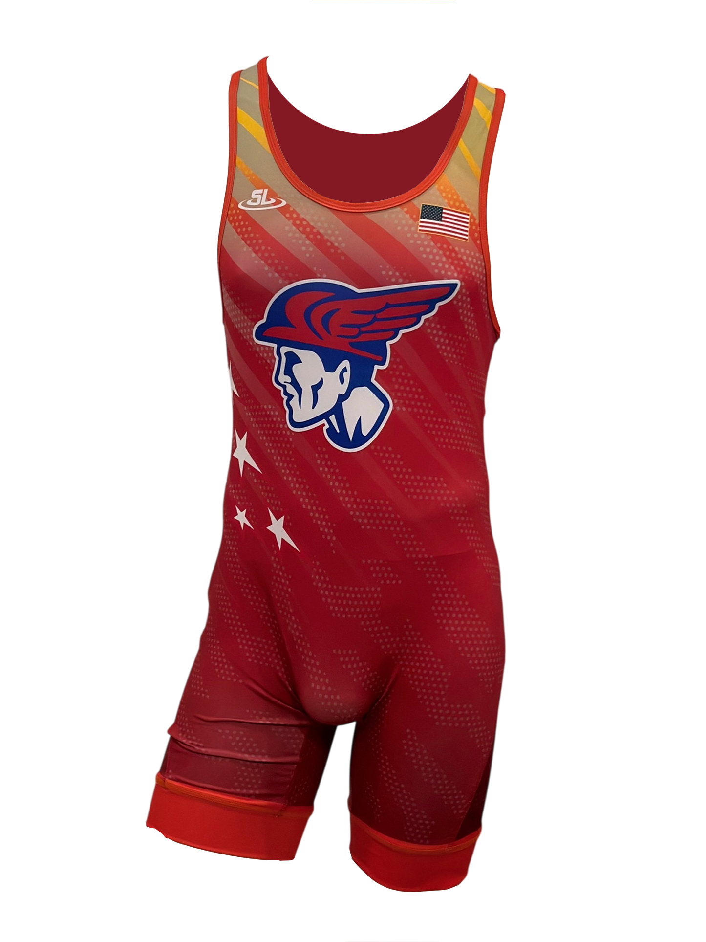 SL Red Olympic Trials  Singlet