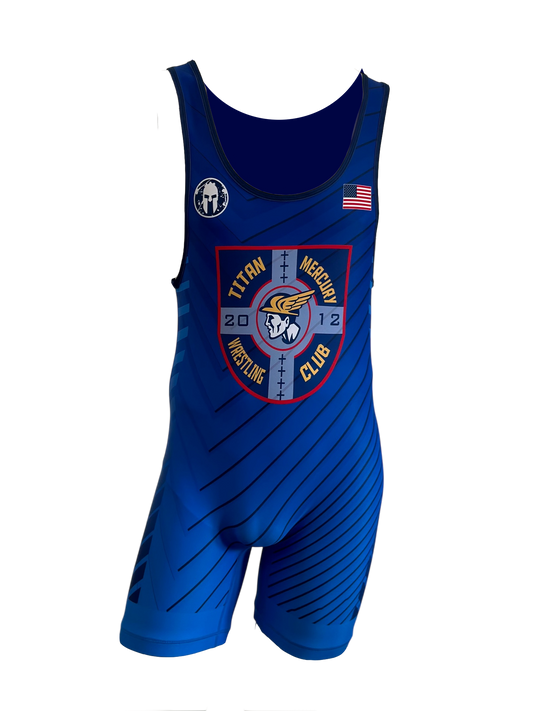 Spartan Blue Crest Singlet