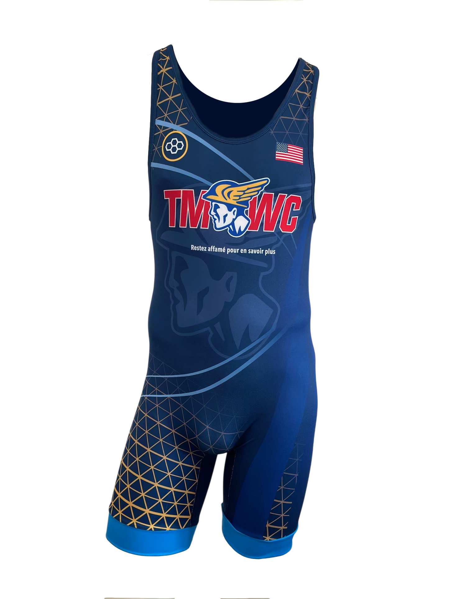 Rudis Blue Olympic Trials  Singlet