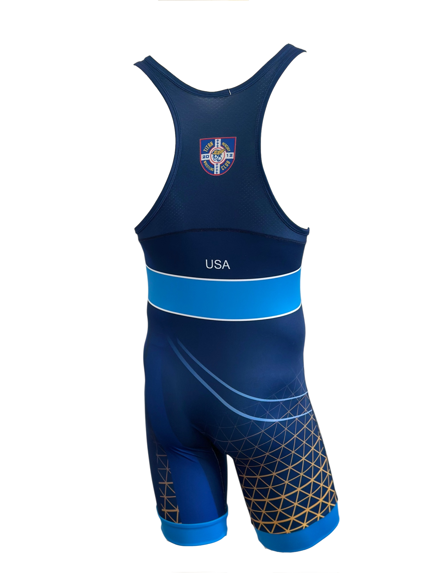 Rudis Blue Olympic Trials  Singlet