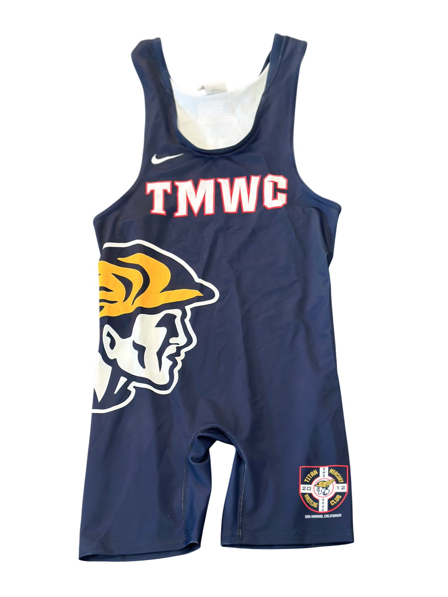 Nike Blue TMWC and Side Mercury Head Singlet