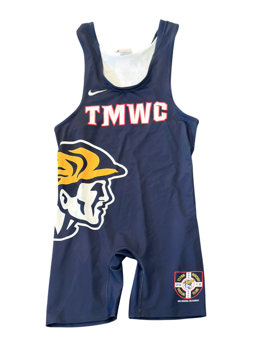 Nike Blue TMWC and Side Mercury Head Singlet